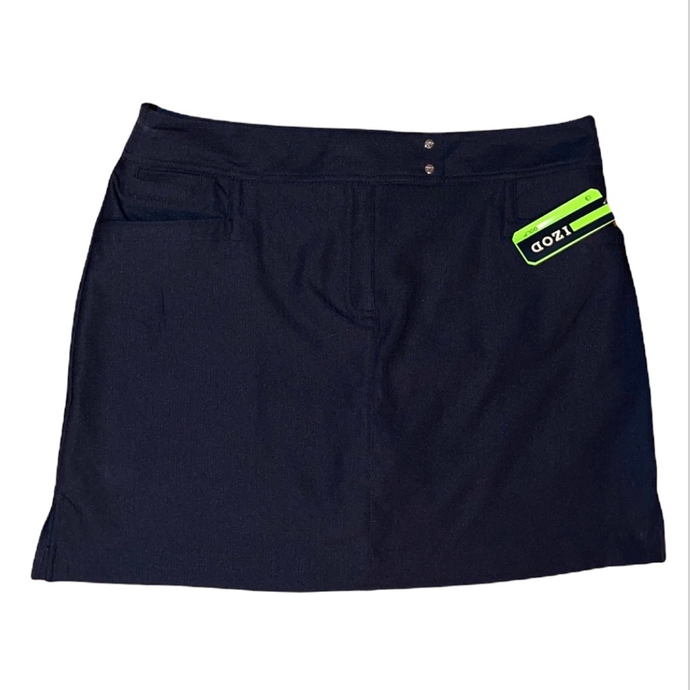 IZOD Black Golf Skirt